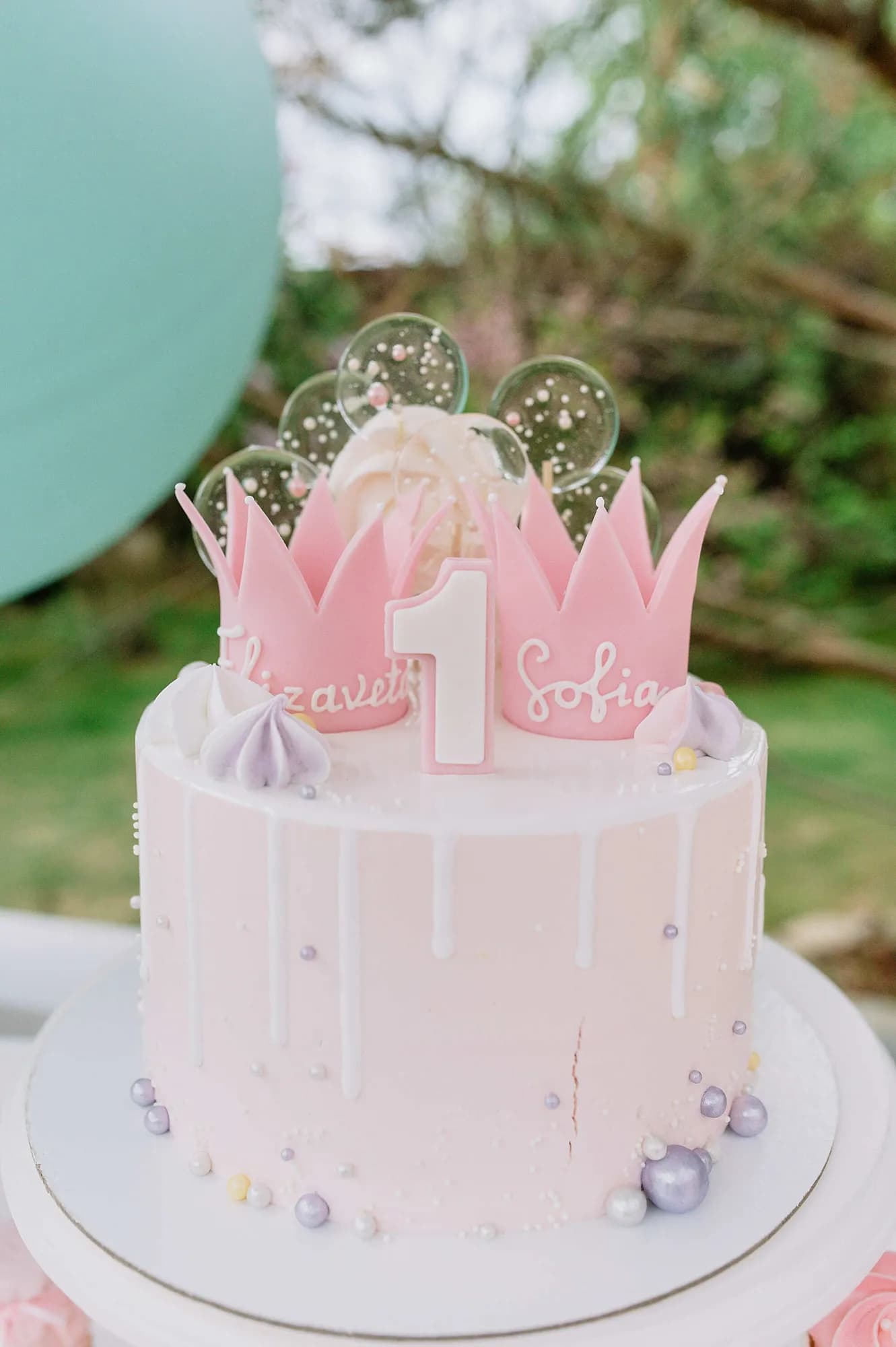 День рождения близняшек Софии и Елизаветы 1 годик! 