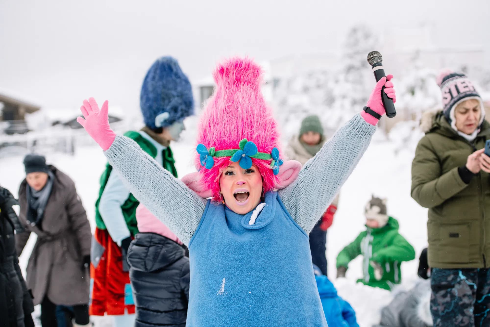 Детский новогодний праздник в поселке Истра Кантри Клаб
